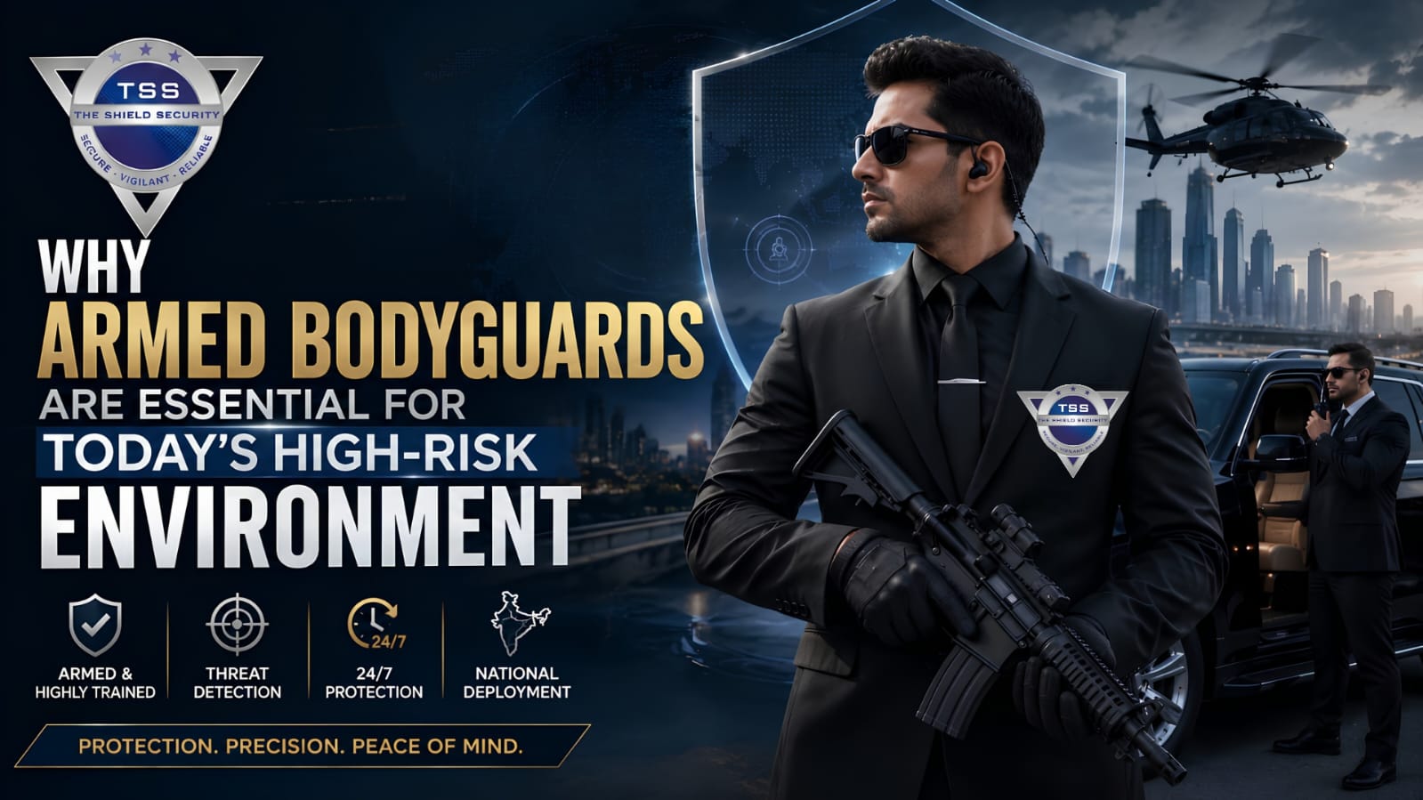 Why Armed Bodyguards Are Essential for Today's High-Risk Environment