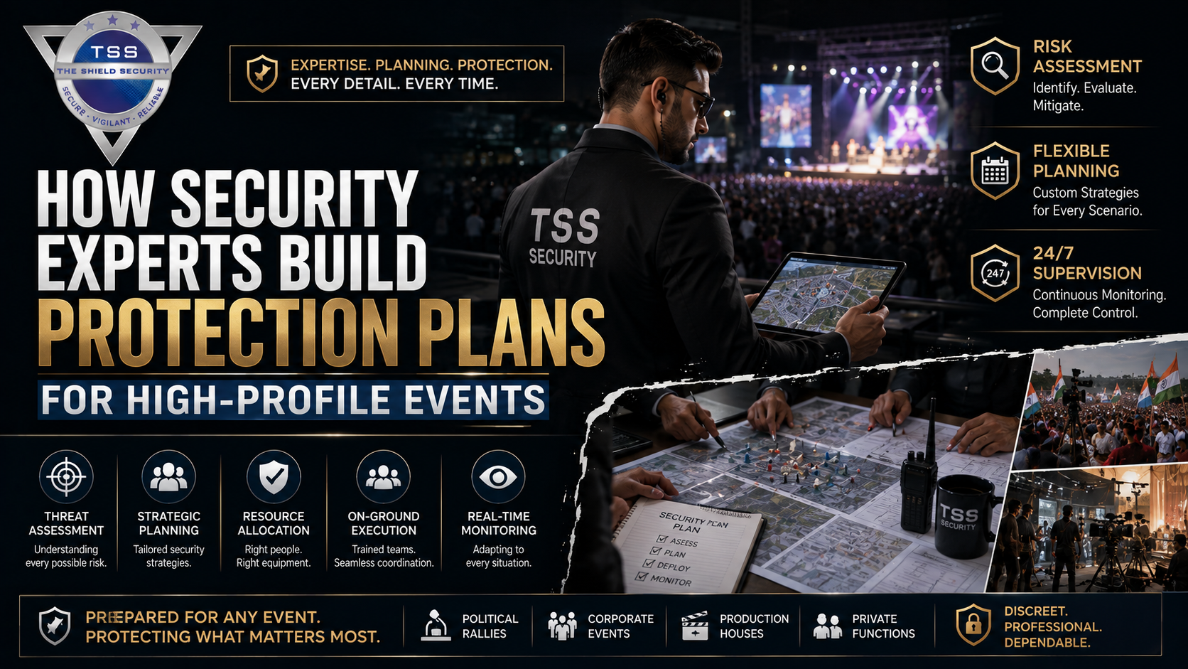 How Security Experts Build Protection Plans for High-Profile Events